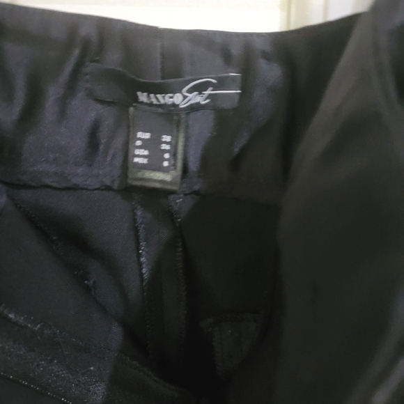 Mango Black High Waist Shorts - Picture 3 of 5